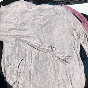 Long sleeve grey t